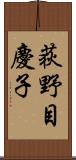 荻野目慶子 Scroll