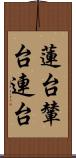蓮台 Scroll