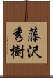 藤沢秀樹 Scroll