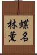 蝶名林薫 Scroll