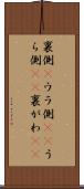 裏側(P) Scroll