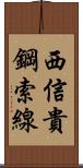 西信貴鋼索線 Scroll