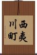 西夷川町 Scroll