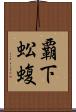 覇下 Scroll