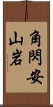 角閃安山岩 Scroll