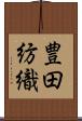 豊田紡織 Scroll