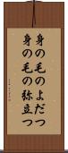 身の毛のよだつ Scroll