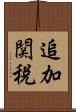 追加関税 Scroll