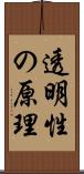 透明性の原理 Scroll