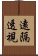 遠隔透視 Scroll