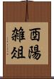酉陽雑俎 Scroll