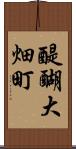 醍醐大畑町 Scroll