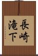 長崎滝下 Scroll