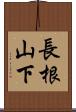 長根山下 Scroll