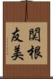 関根友美 Scroll