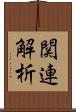 関連解析 Scroll
