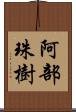 阿部珠樹 Scroll