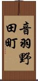 音羽野田町 Scroll