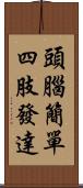 頭腦簡單四肢發達 Scroll