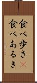 食べ歩き(P) Scroll