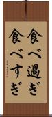食べ過ぎ Scroll