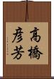 高橋彦芳 Scroll