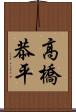高橋恭平 Scroll