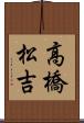 高橋松吉 Scroll