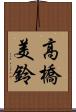高橋美鈴 Scroll