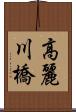 高麗川橋 Scroll