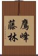 鷹峰藤林 Scroll