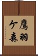 鷹羽ケ森 Scroll