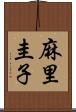 麻里圭子 Scroll