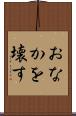おなかを壊す Scroll