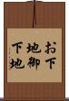 お下地 Scroll