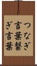 つなぎ言葉 Scroll