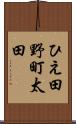 ひえ田野町太田 Scroll