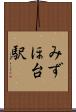 みずほ台駅 Scroll