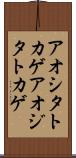 アオシタトカゲ Scroll