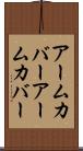 アームカバー Scroll