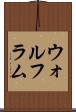 ウォルフラム Scroll