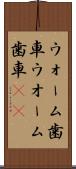 ウォーム歯車 Scroll