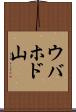ウバホド山 Scroll