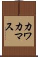 カワカマス Scroll