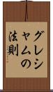 グレシャムの法則 Scroll