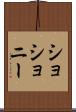 ショショニー Scroll