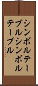 シンボルテーブル Scroll
