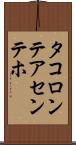 タコロンテアセンテホ Scroll