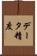 データ精度 Scroll