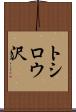 トシロウ沢 Scroll